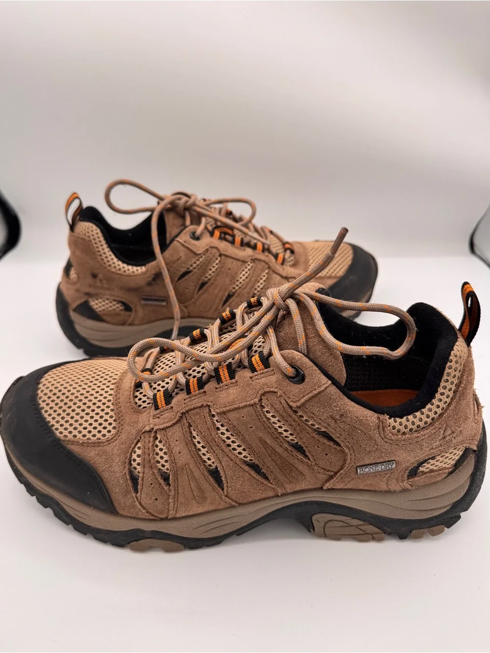 Ascend Lisco Low Waterproof Hiking Shoes Men’s 9.5 Tan Brown